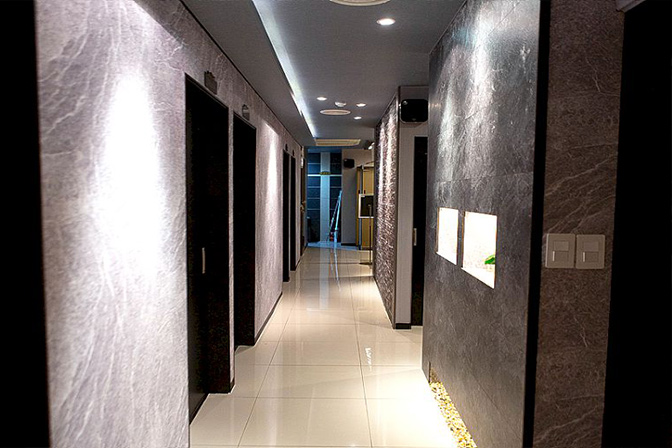 매탄동 국기타이 매장 전경