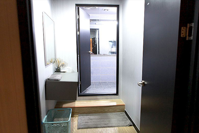 매탄동 국기타이 샤워실