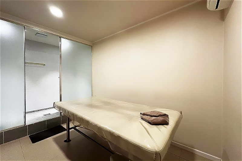 포텐테라피 관리실 샤워부스