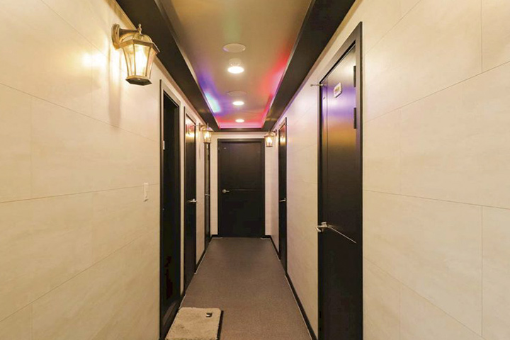 평택-고덕-퀸아로마-복도-전경